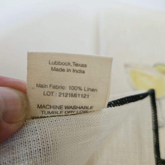 NWT Karma Speakeasy 100% Linen Napkins 4 Count 4 Designs - Picture 4 of 5